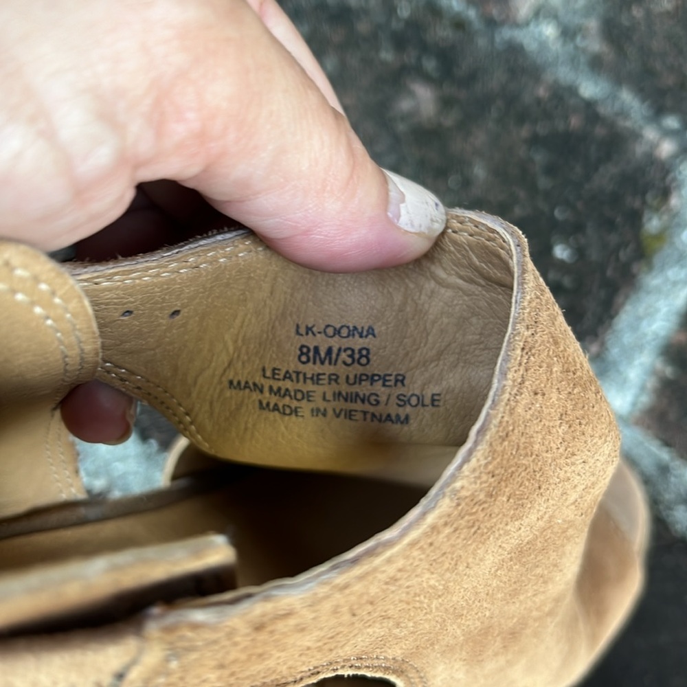 Lucky brand Oona tan boot size 8 - Picture 4 of 10